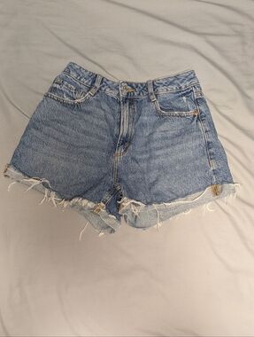 Dynamite Ella Light Blue Denim Jean Shorts Women US Size 25
